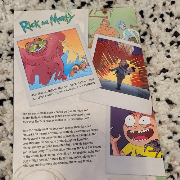 Rick and Morty Volume 1 Paperback - Picture 2 of 3